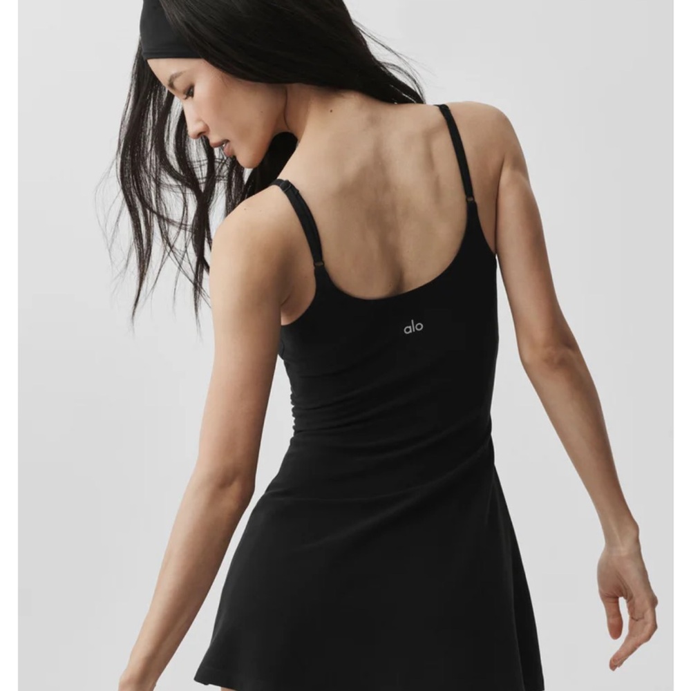 Alo Black Tennis Dress